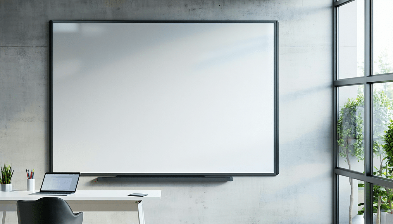 découvrez comment mettre en place un tableau blanc digital innovant, sans contenu préexistant ni utilisation d'écran, pour favoriser la créativité et la collaboration en équipe.